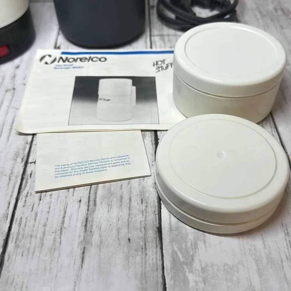 Vintage NORELCO‎ Hot Food Beverage Maker Model #TC22 1986 Works